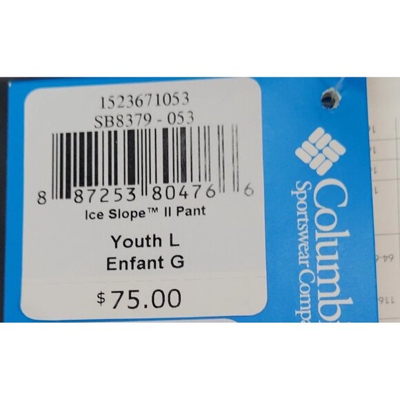 NWT Columbia Grey Outgrown System Waterproof Insulated Snow Pants Size Large L - Picture 3 of 16